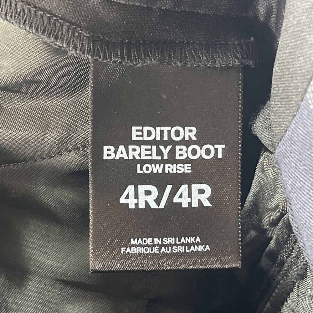 Express Editor Barely Boot Low Rise Pants Women’s… - image 6